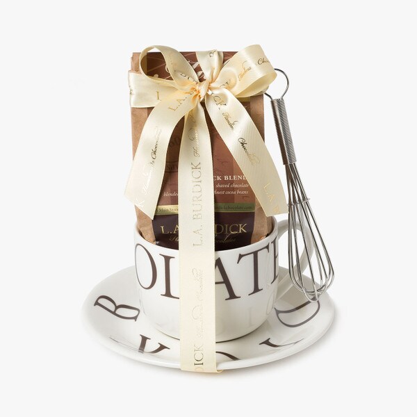 Thumbnail image for Cup & Saucer Set With Milk Drinking Chocolate